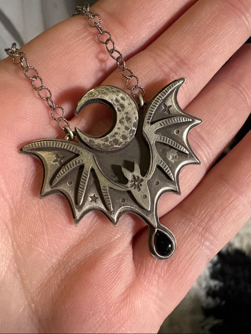Nightdreamer Jewelry Bat Necklace